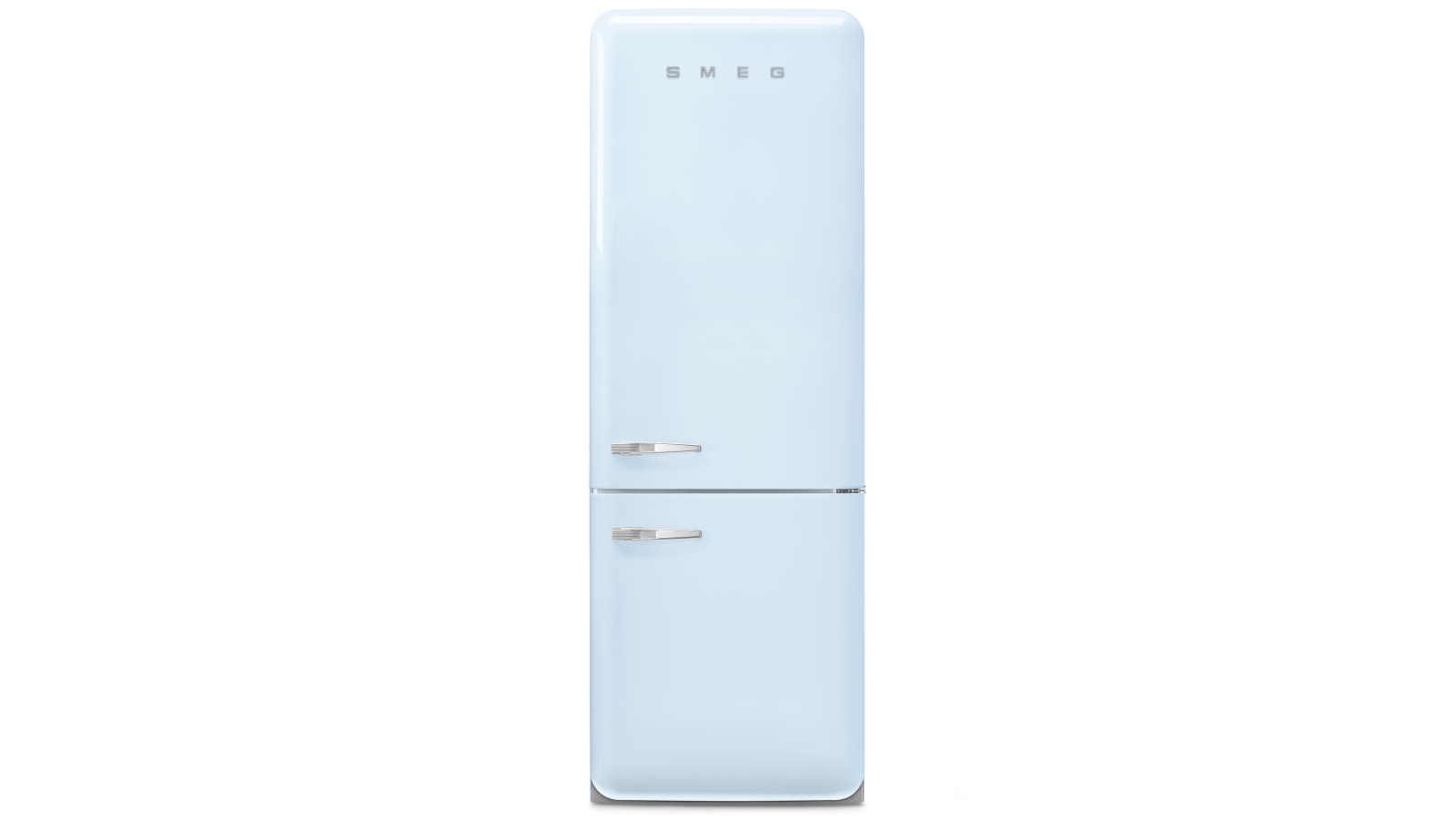 Smeg 510L 50's Style Retro Right Hinge Bottom Mount Fridge - Pastel Blue