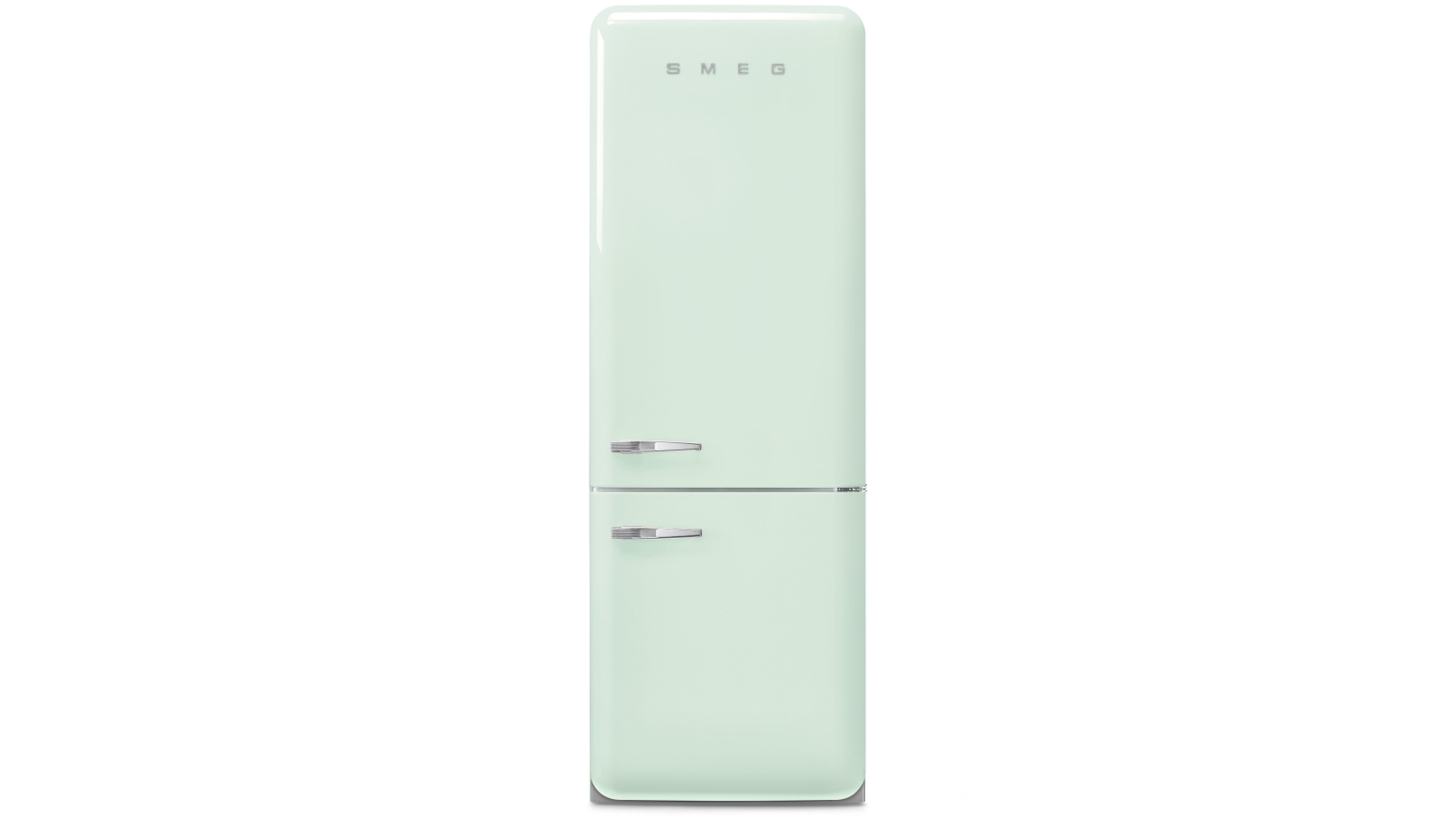 Smeg 510L 50's Style Retro Right Hinge Bottom Mount Fridge - Pastel Green