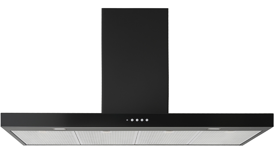 Falcon 110cm Infusion Canopy Rangehood - Black