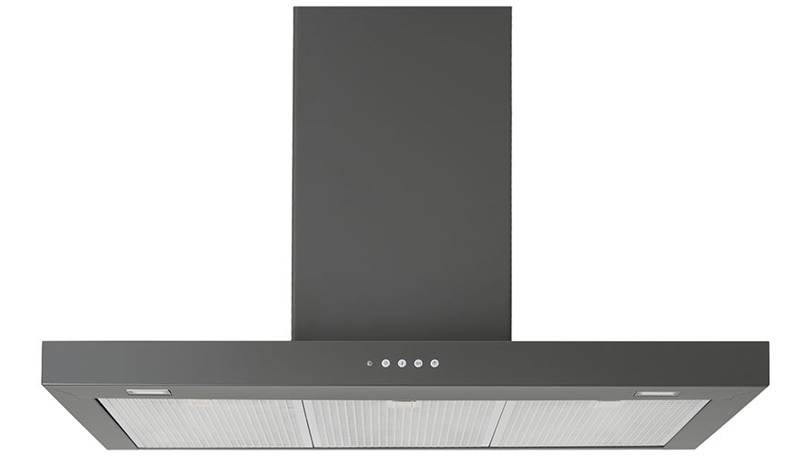 Falcon 90cm Infusion Canopy Rangehood - Slate