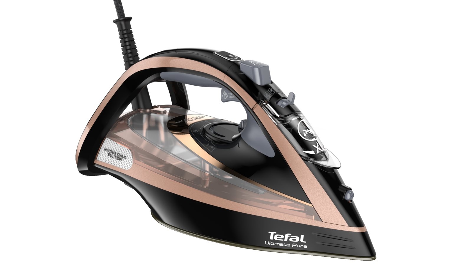 Tefal Ultimate Anti-Calc Steam Iron - Summer Blush/Black