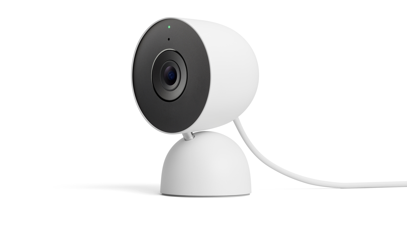 Google Nest Cam Indoor (Wired, 3rd Gen) - Snow | Domayne