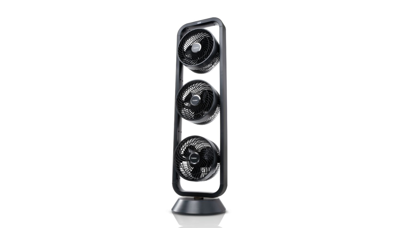 Goldair Triple Tower Fan - Black