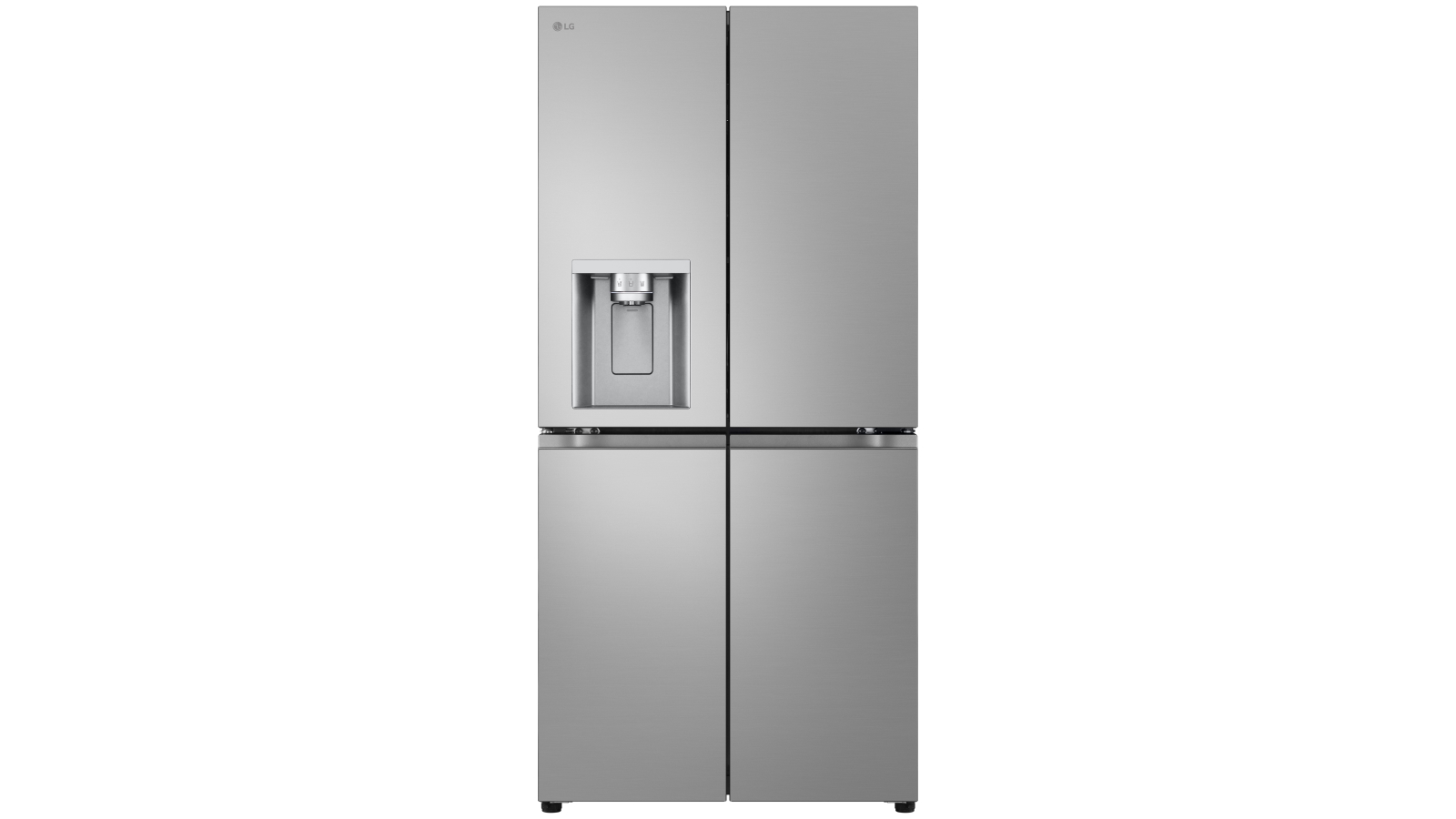 LG 506L Slim French Door Fridge with Ice & Water Dispenser - Stainless