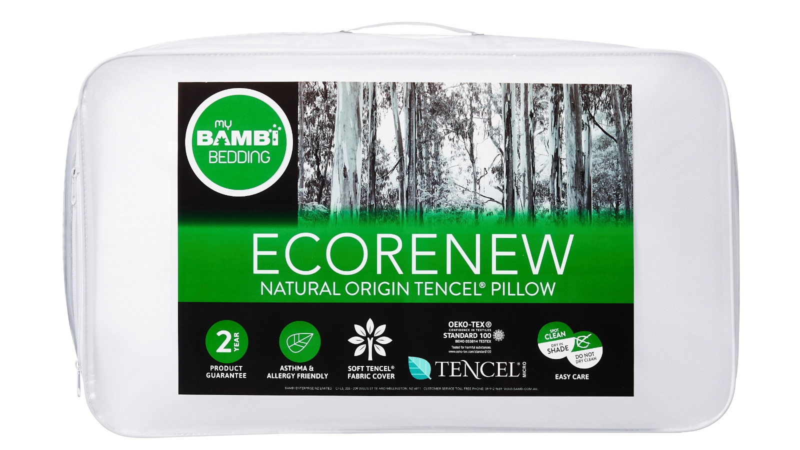 Bambi EcoRenew Tencel Standard Pillow