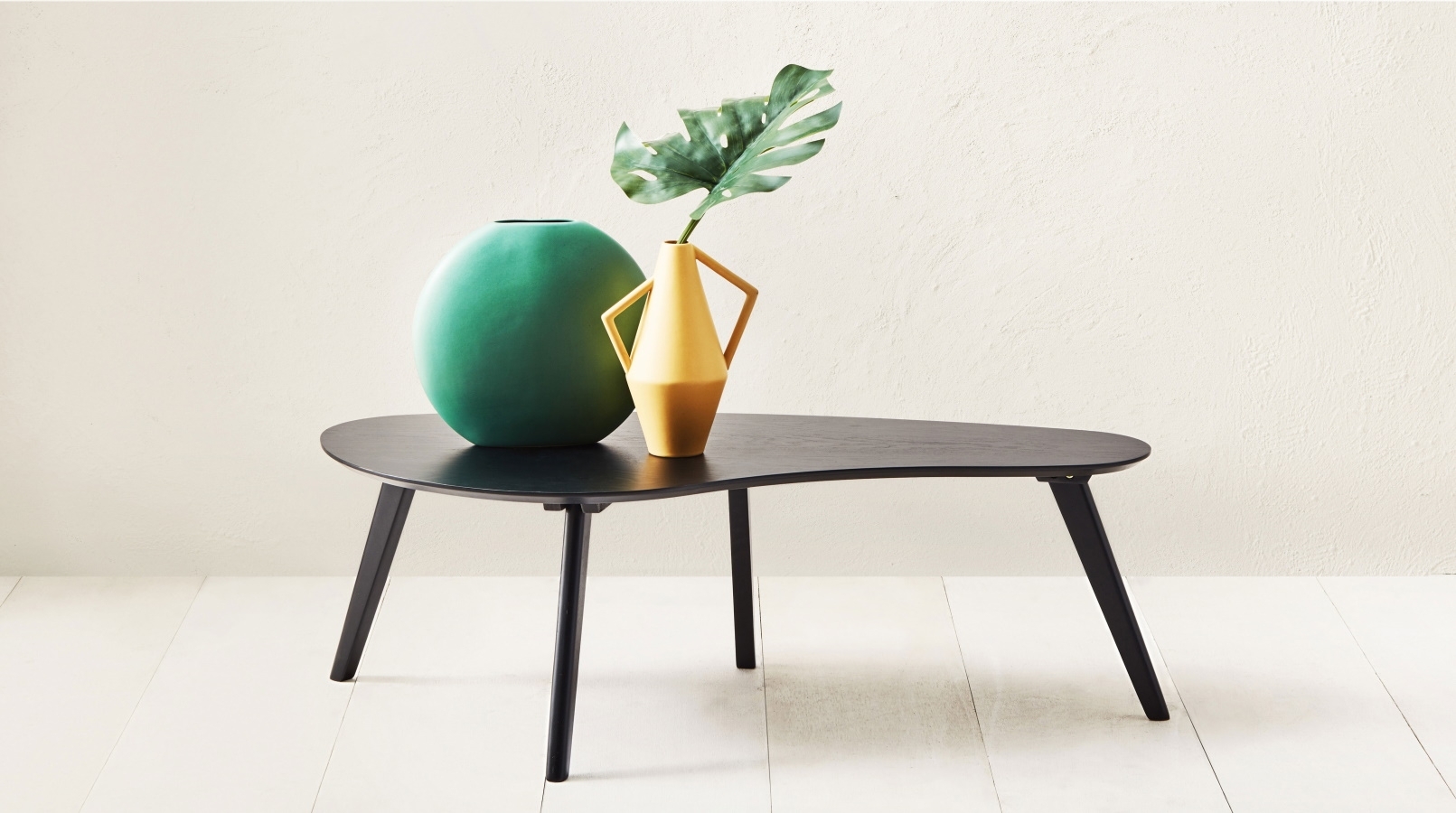Zara Kidney Shape Coffee Table Domayne