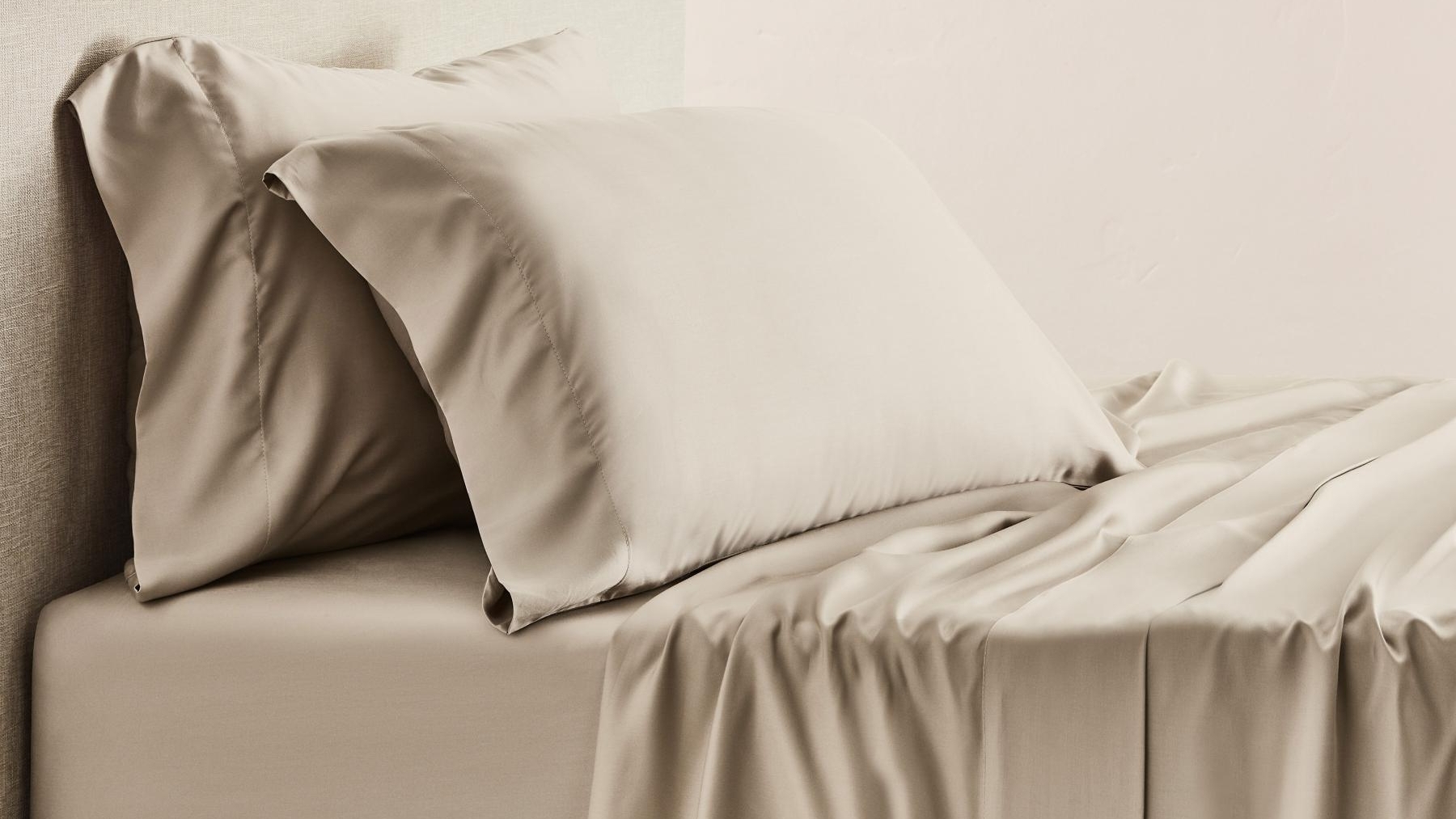 Bambi Touch Tencel Linen Sheet Set with 40cm Wall 