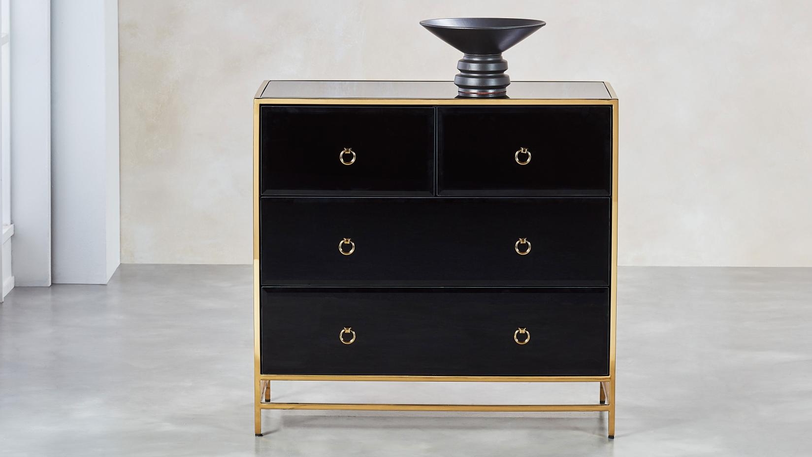 Jade 4- Drawer High Chest