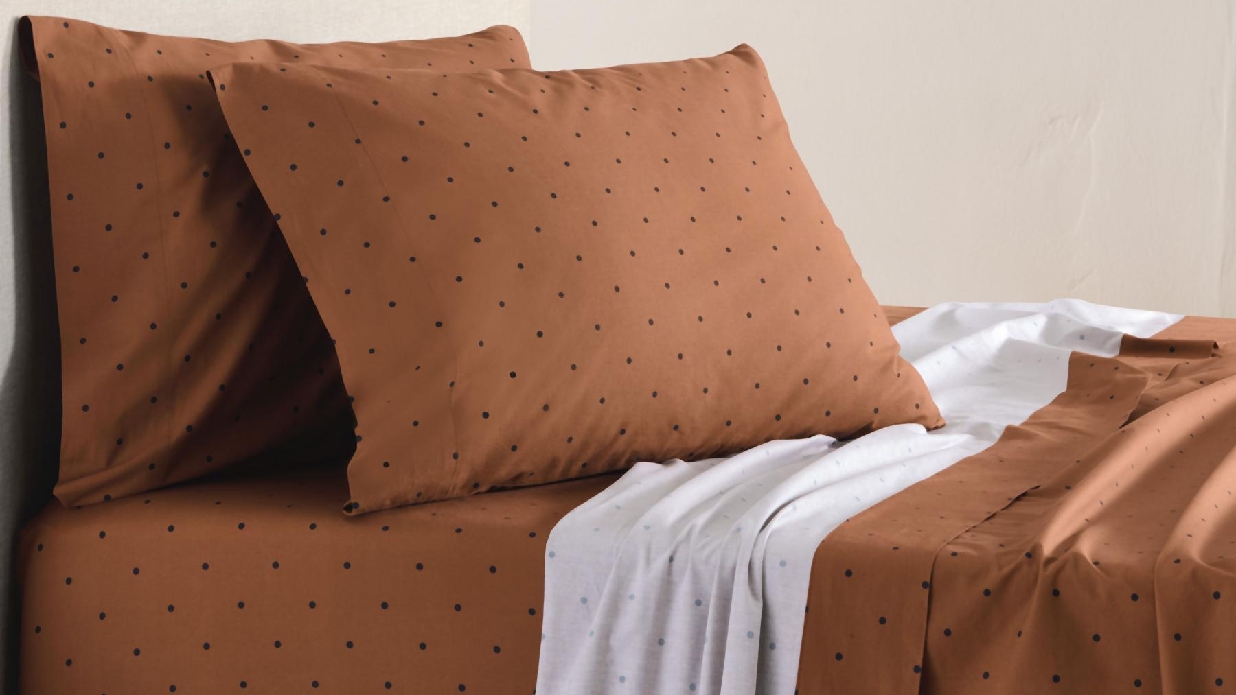 Linen House Vivienne Pecan Sheet Set 