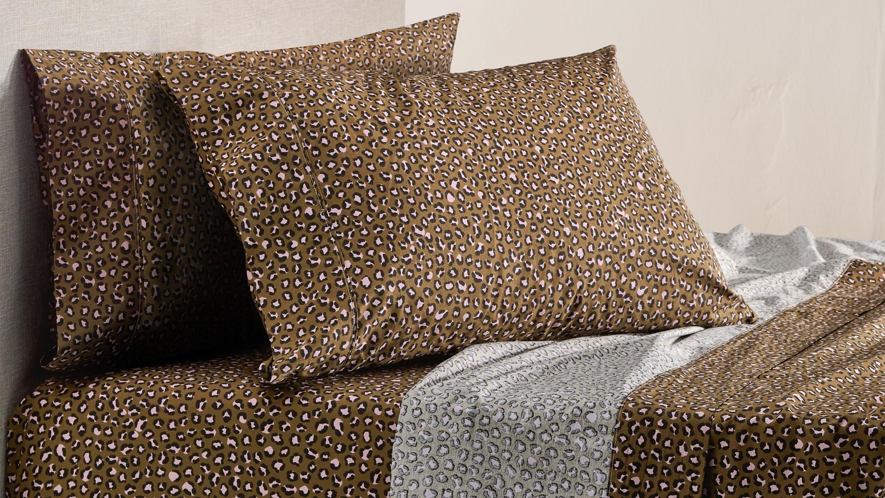 Linen House Goldie Timber Sheet Set 