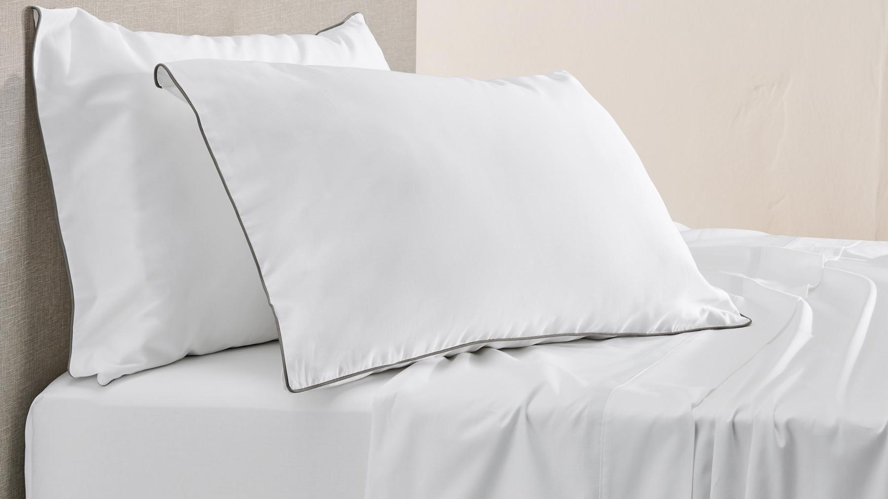 Hotel Collection Grey Ribbon Sheet Set