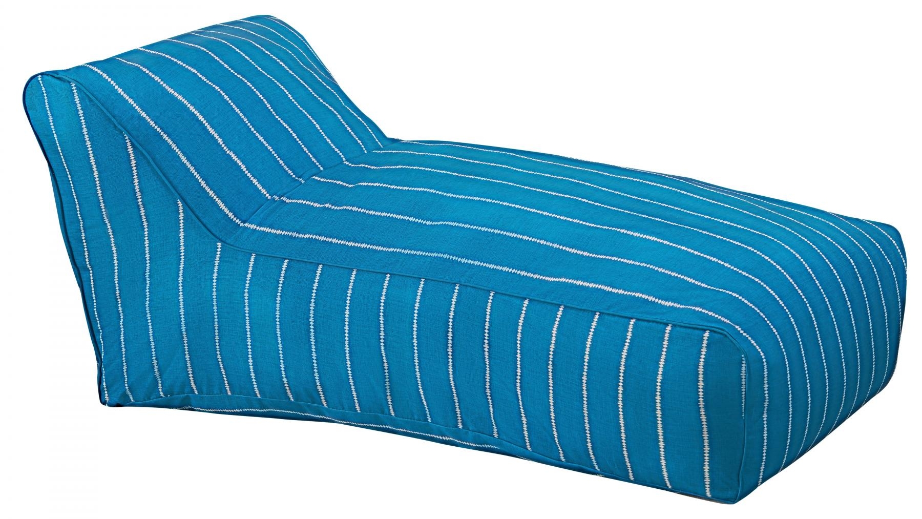 Asha Blue Outdoor Sunlounge Cover