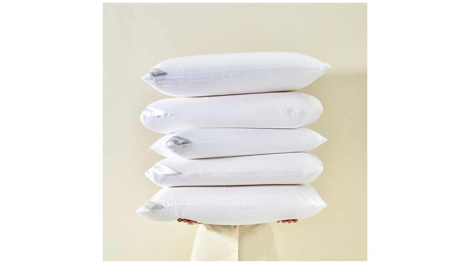 Dunlopillo Luxurious Latex High Profile Medium Feel Pillow Domayne