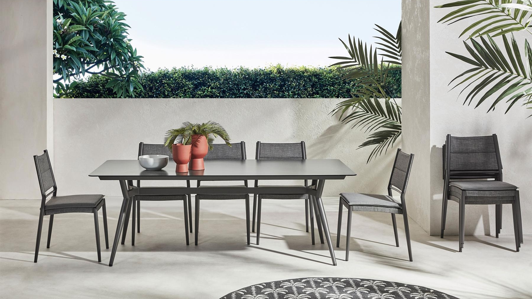 Maris 9 Piece Outdoor Dining Setting Domayne