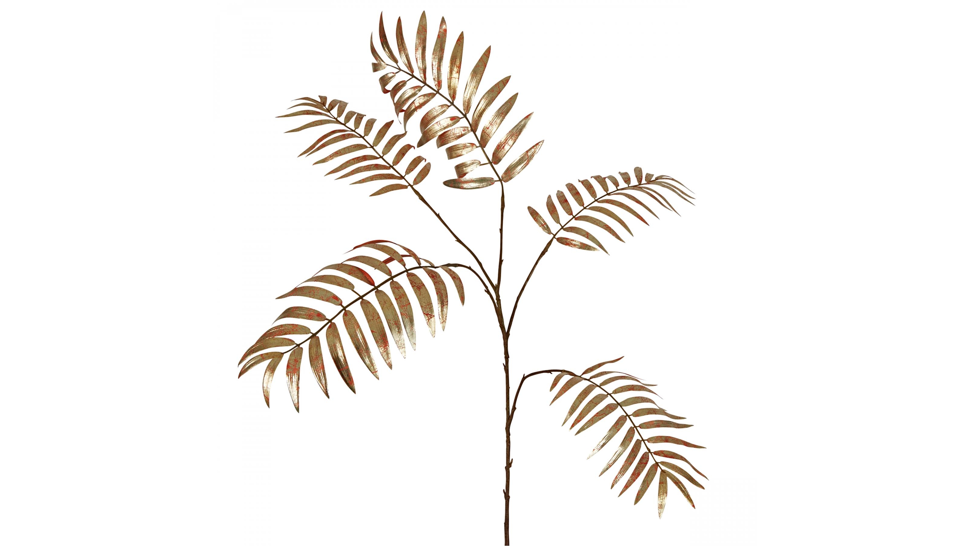 Fern Spray Copper Stem