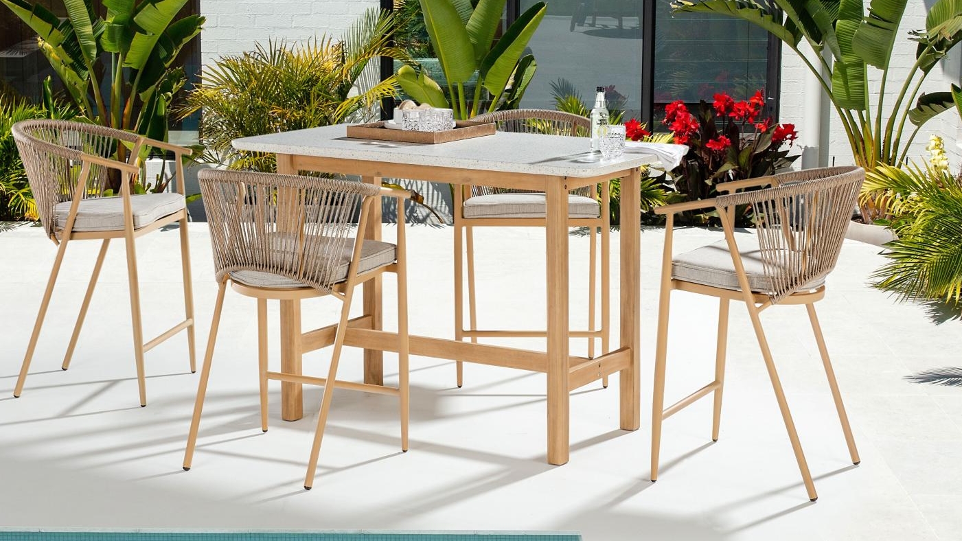Talara Outdoor Bar Stool Domayne