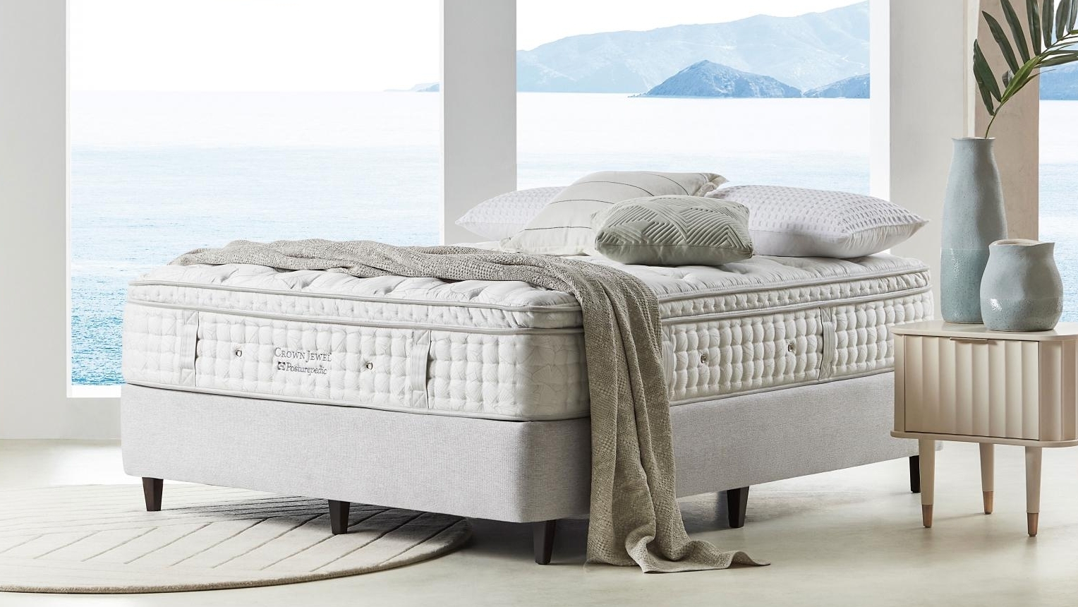 Sealy Posturepedic Crown Jewel Iridescent Medium Mattress - King