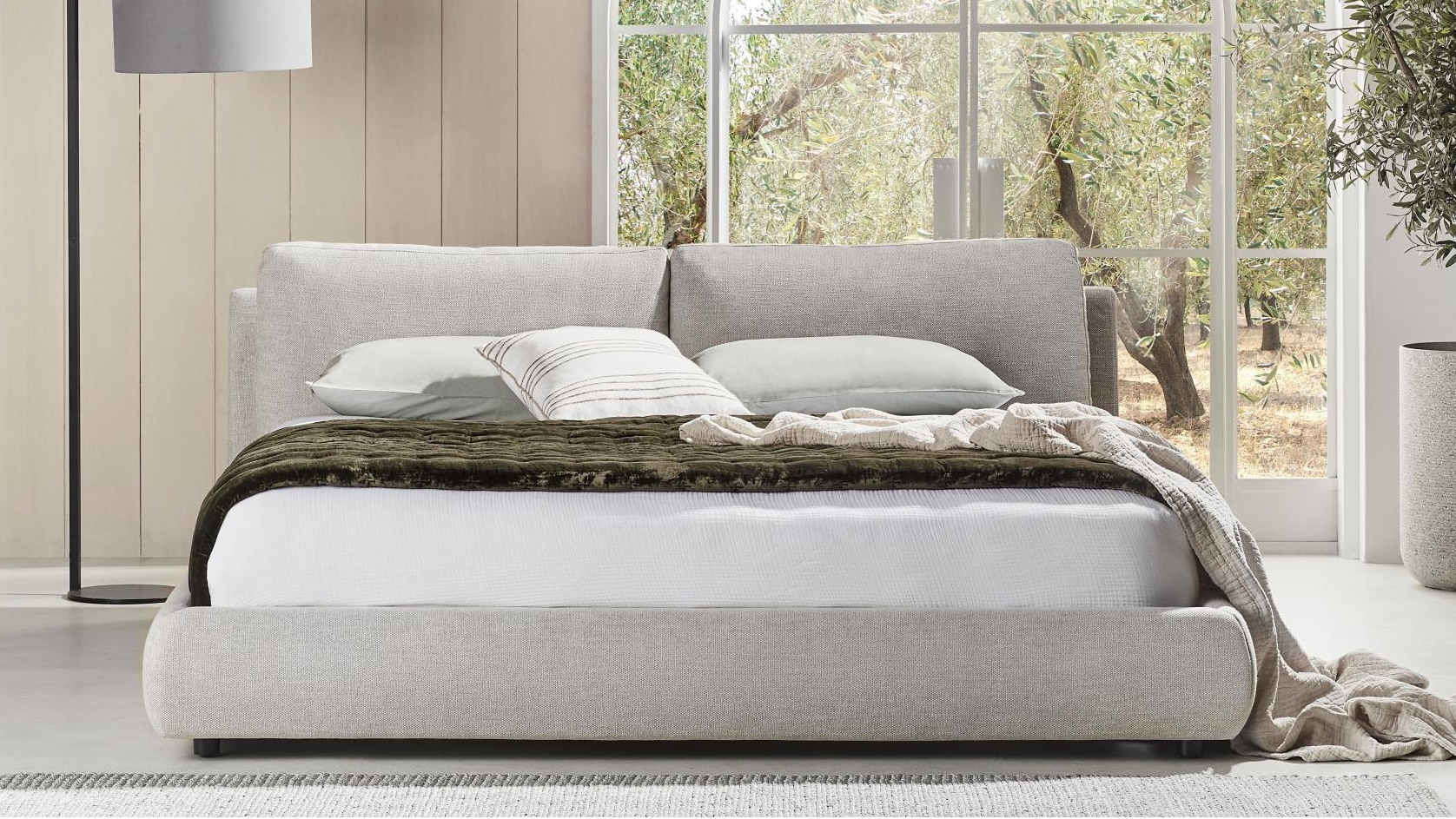 Hadley Breeze Bed Frame King Domayne