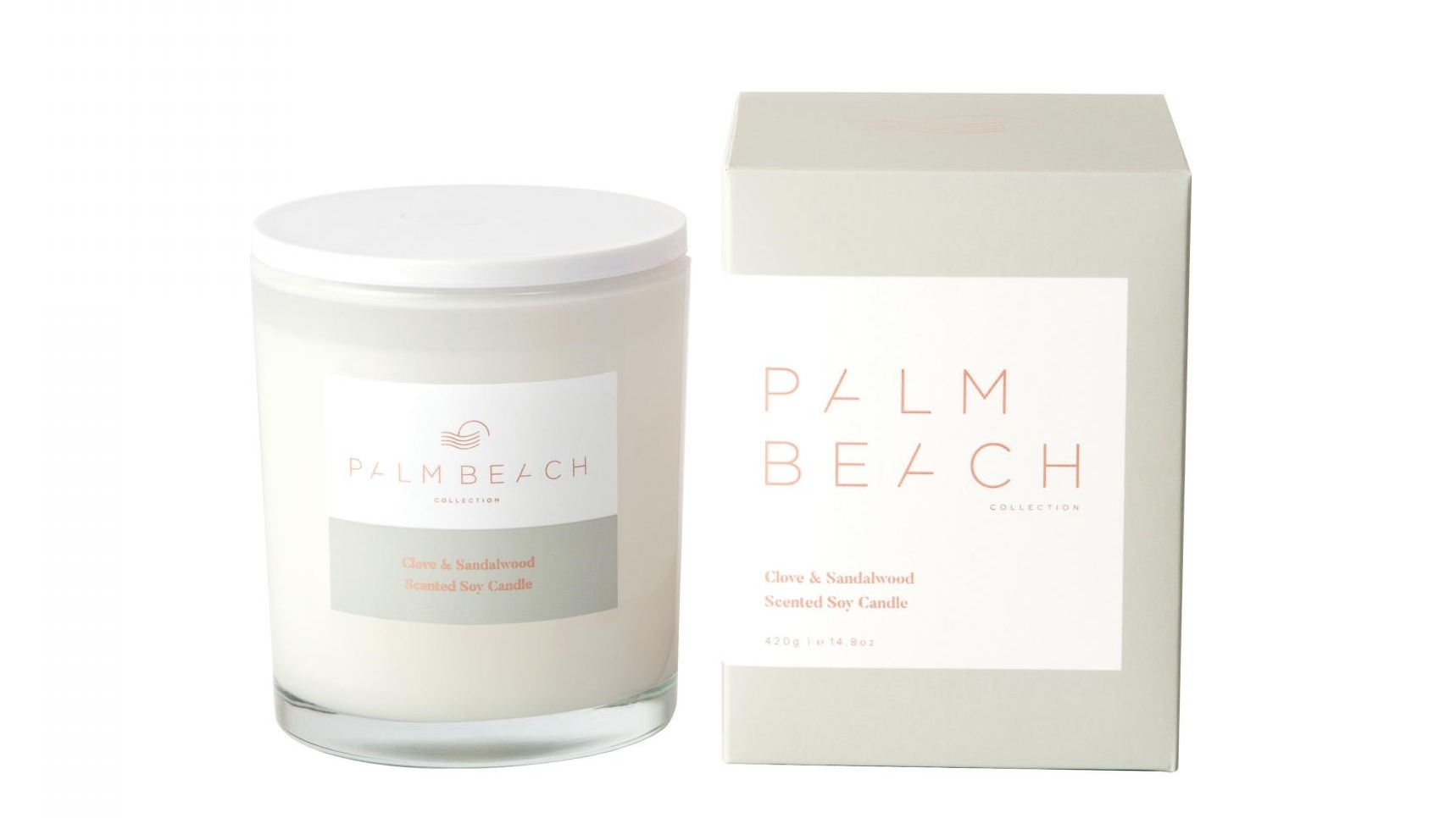 Palm Beach Collection Clove & Sandalwood 420g Candle