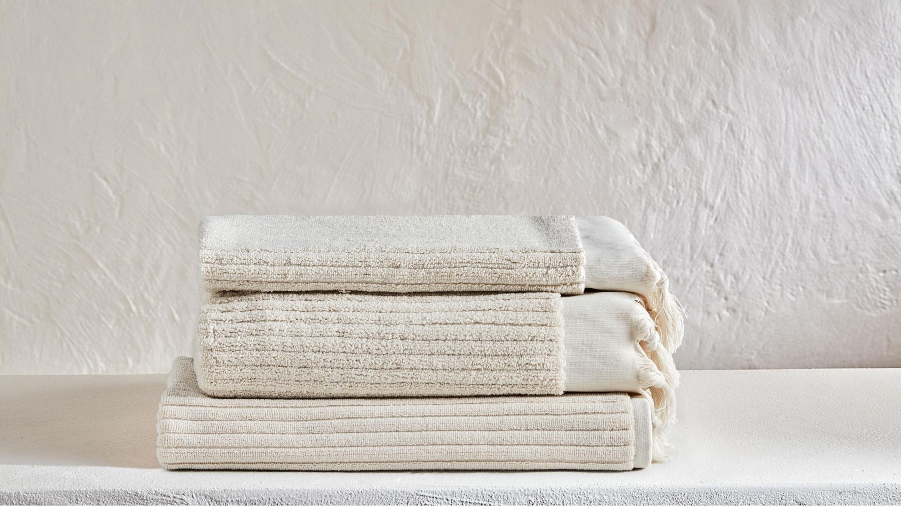 Aura Paros Rib Sand Towels