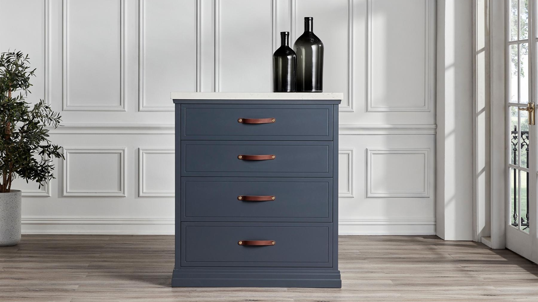 Calverton 4-Drawer Tallboy