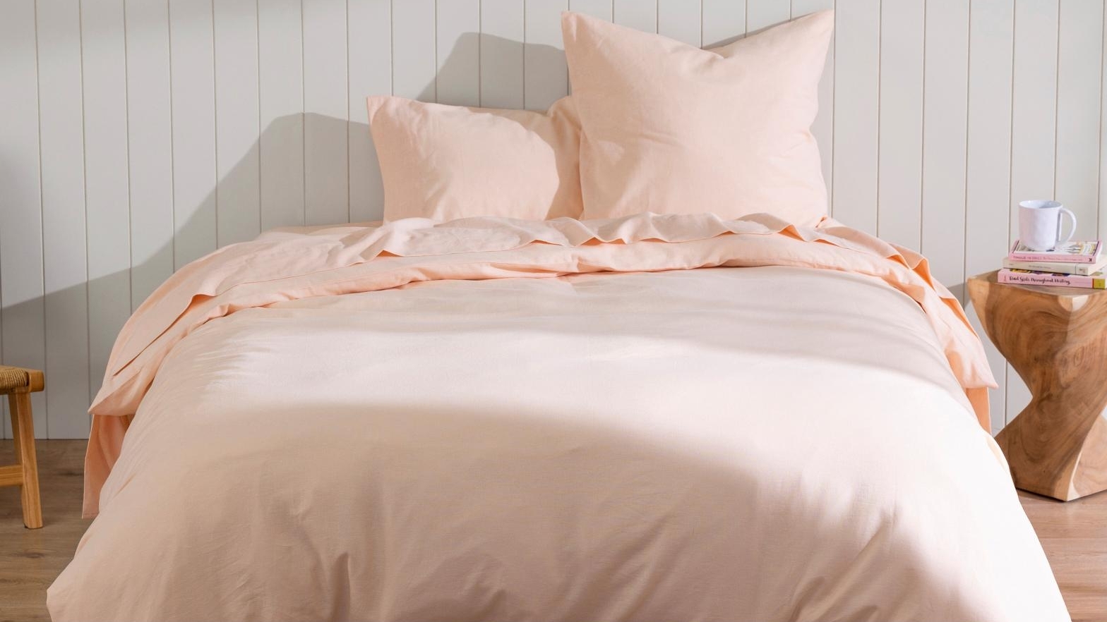 Ecology Dream Peach Quilt Cover