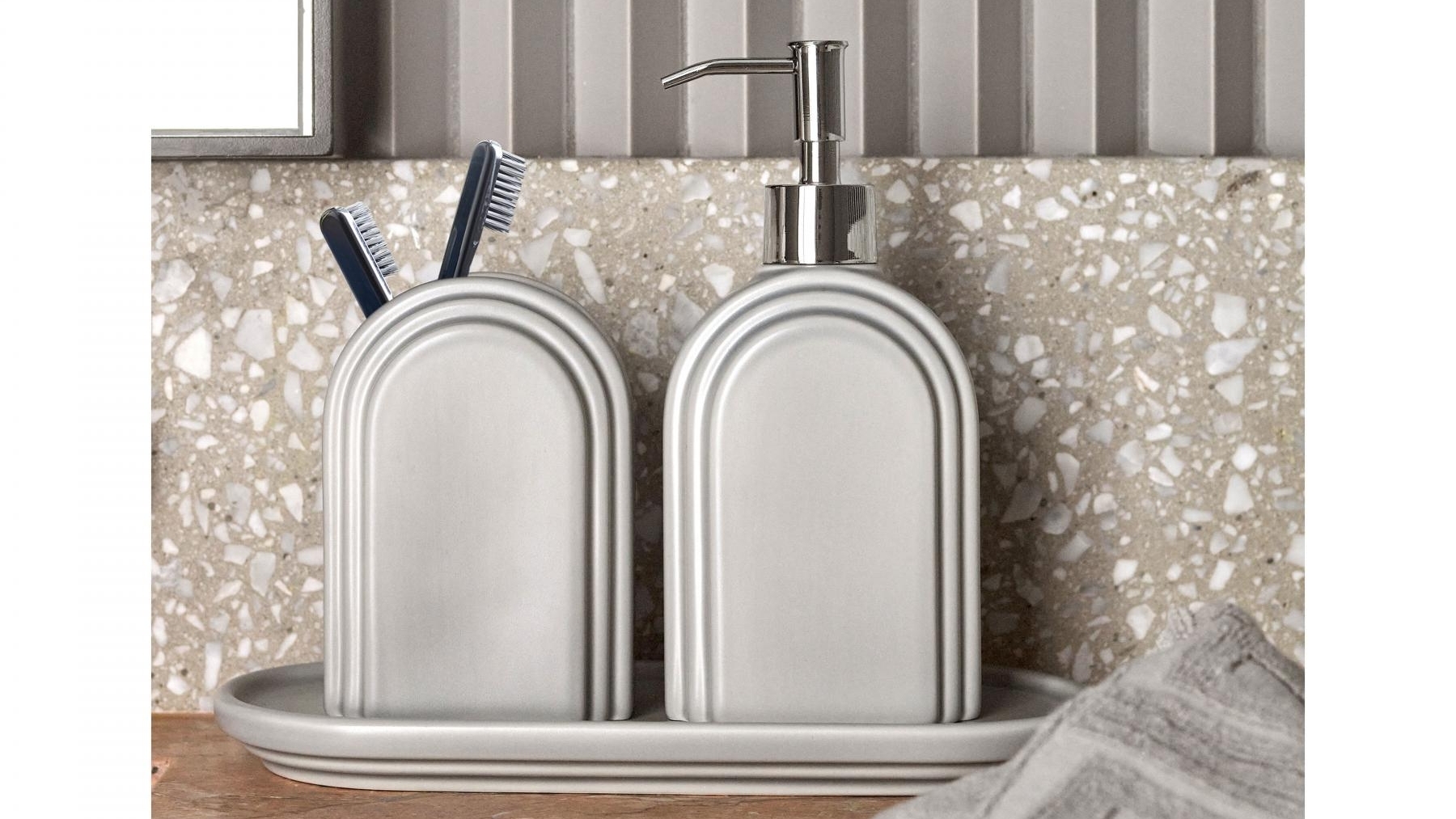 Greg Natale Avalon Dove Bathroom Accessories