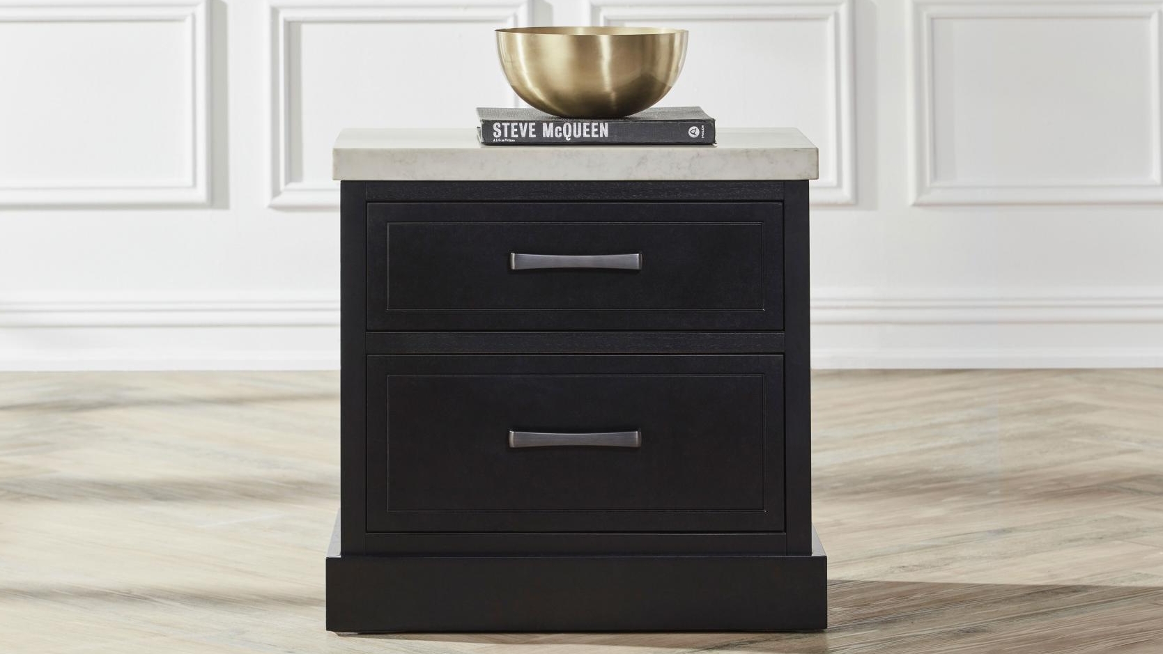 Montauk 2-Drawer Bedside Table 