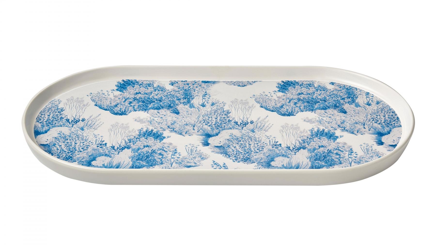 Field Day Blue Platter - Oval