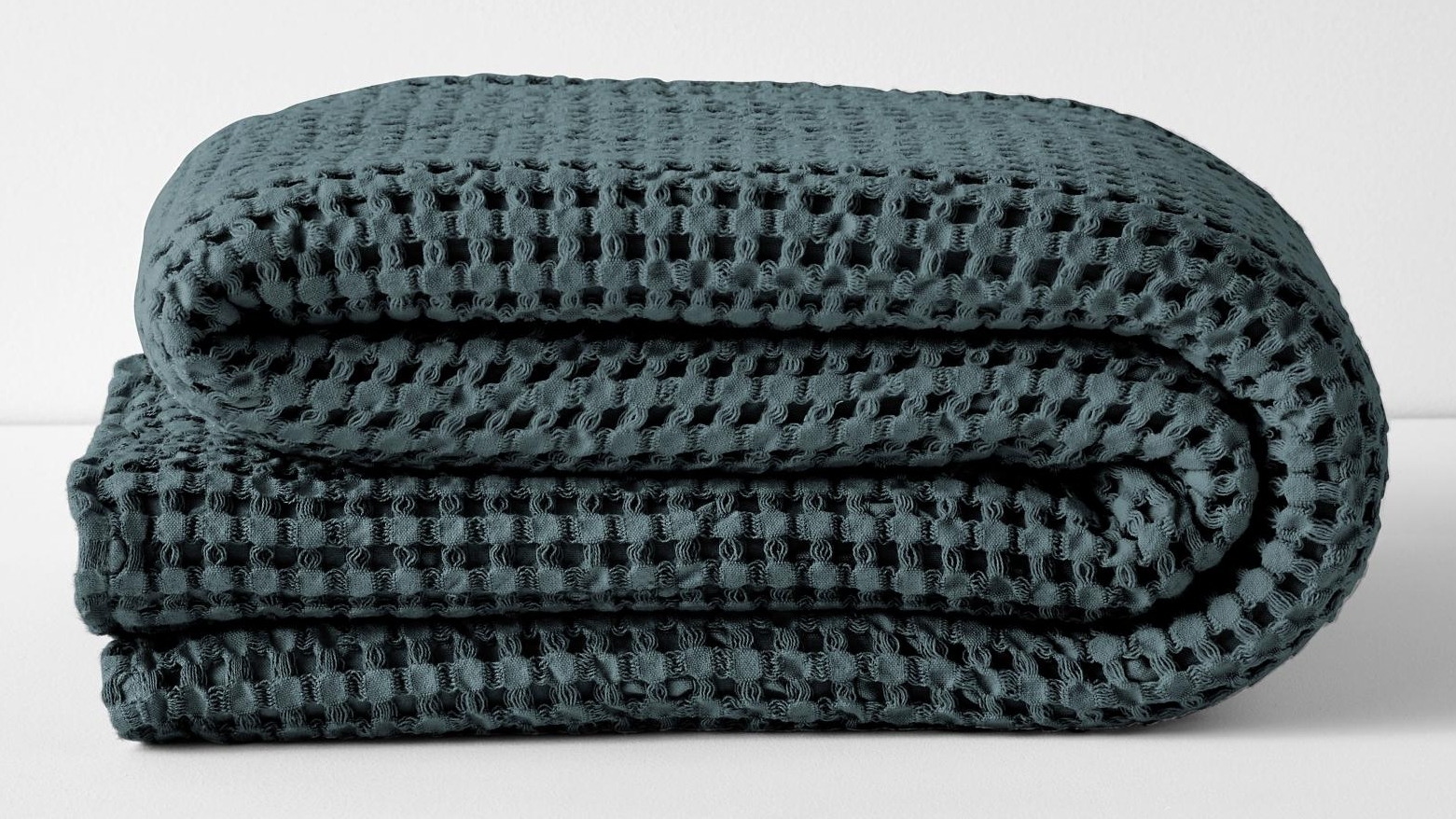 Aura Waffle Greystone Throw