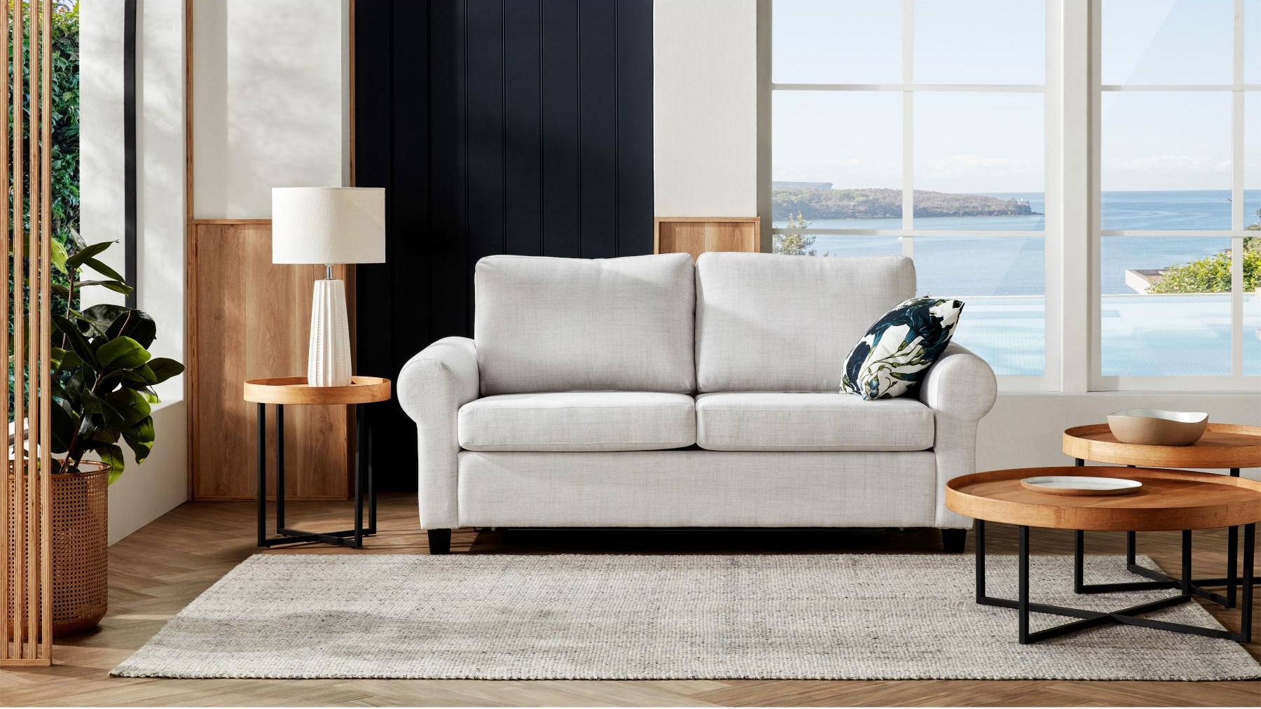 Domayne sofa bed discount