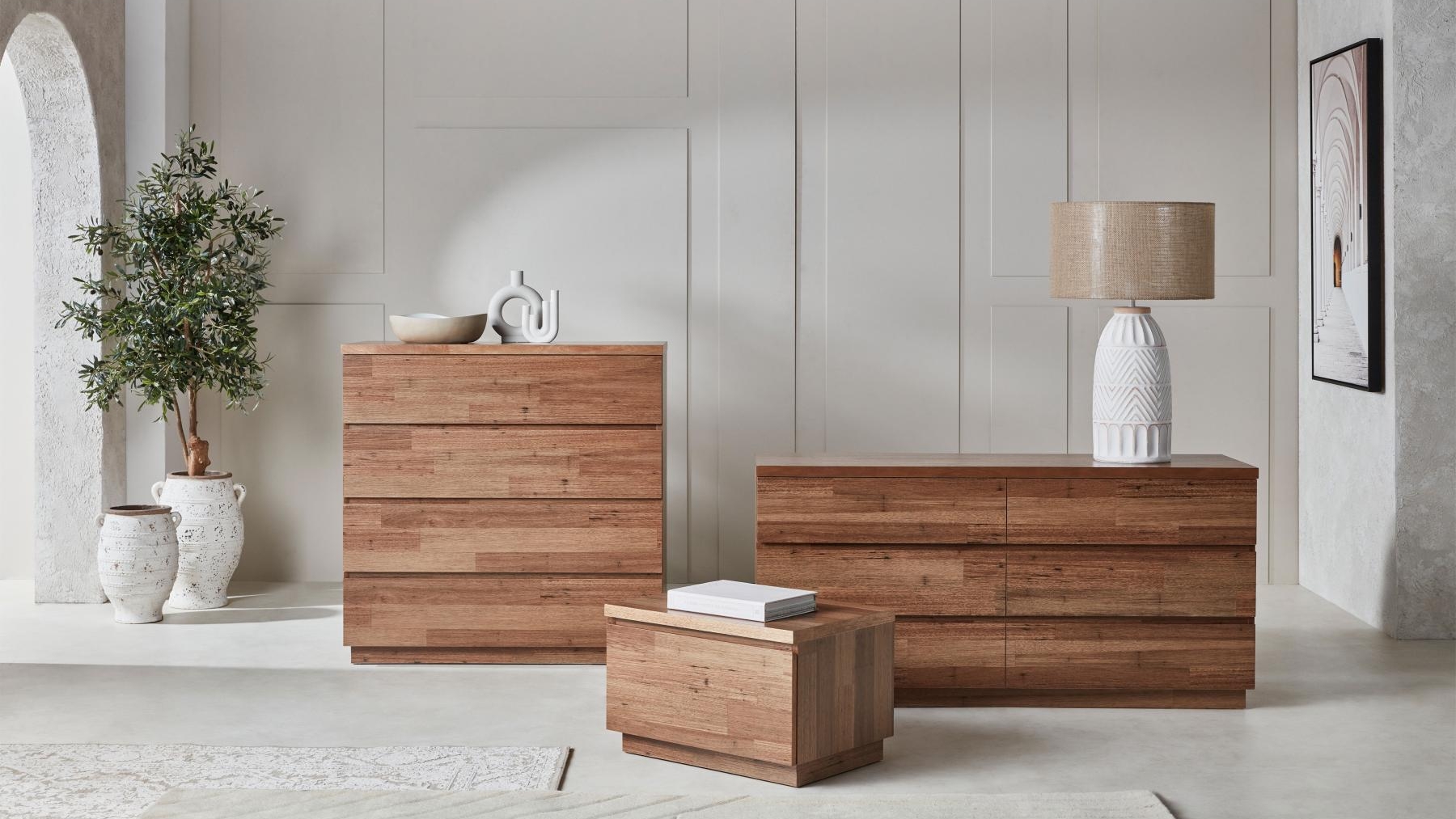 Luna Bedside Table Domayne