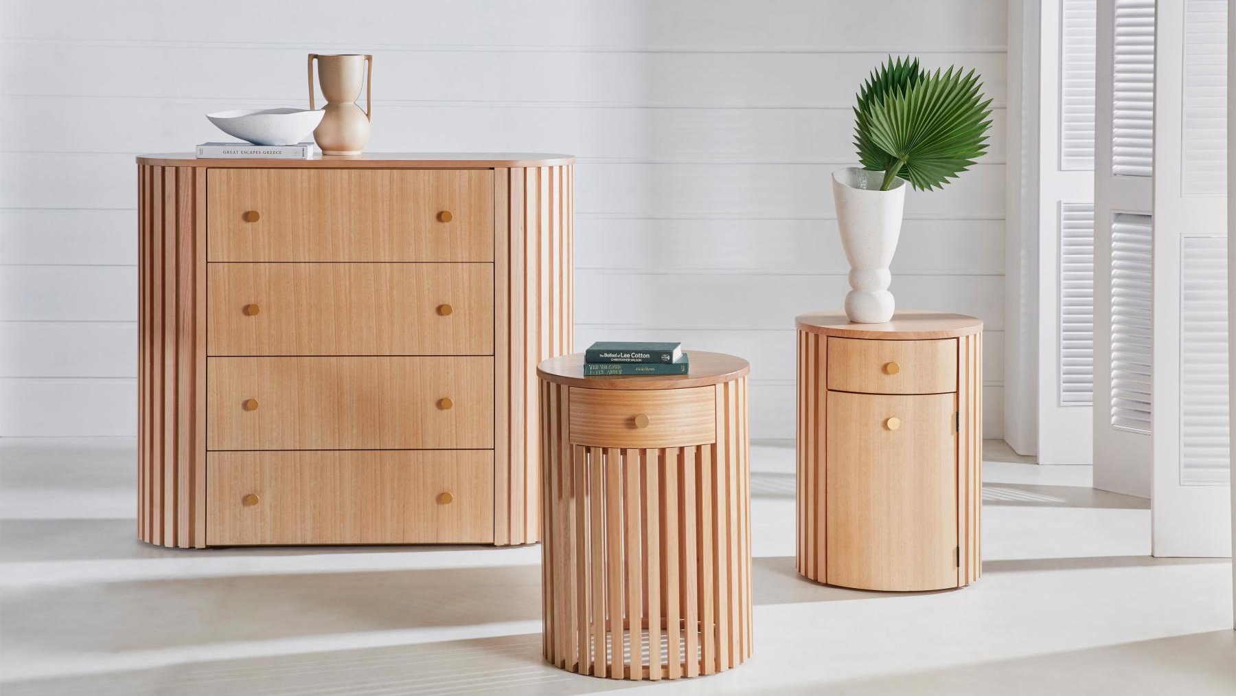 Cable Beach 1-Drawer Bedside Table