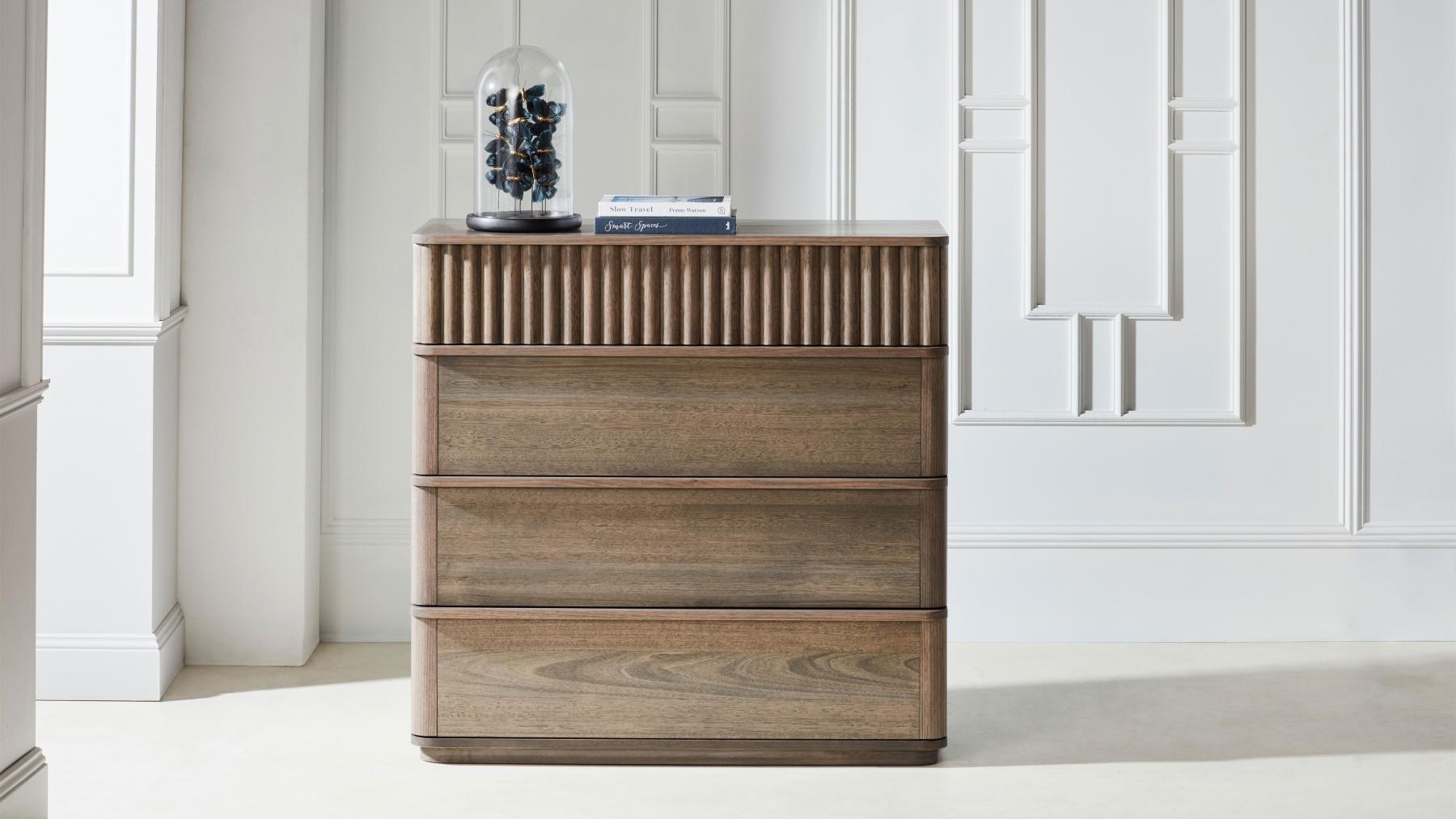 Queens 4-Drawer Tallboy