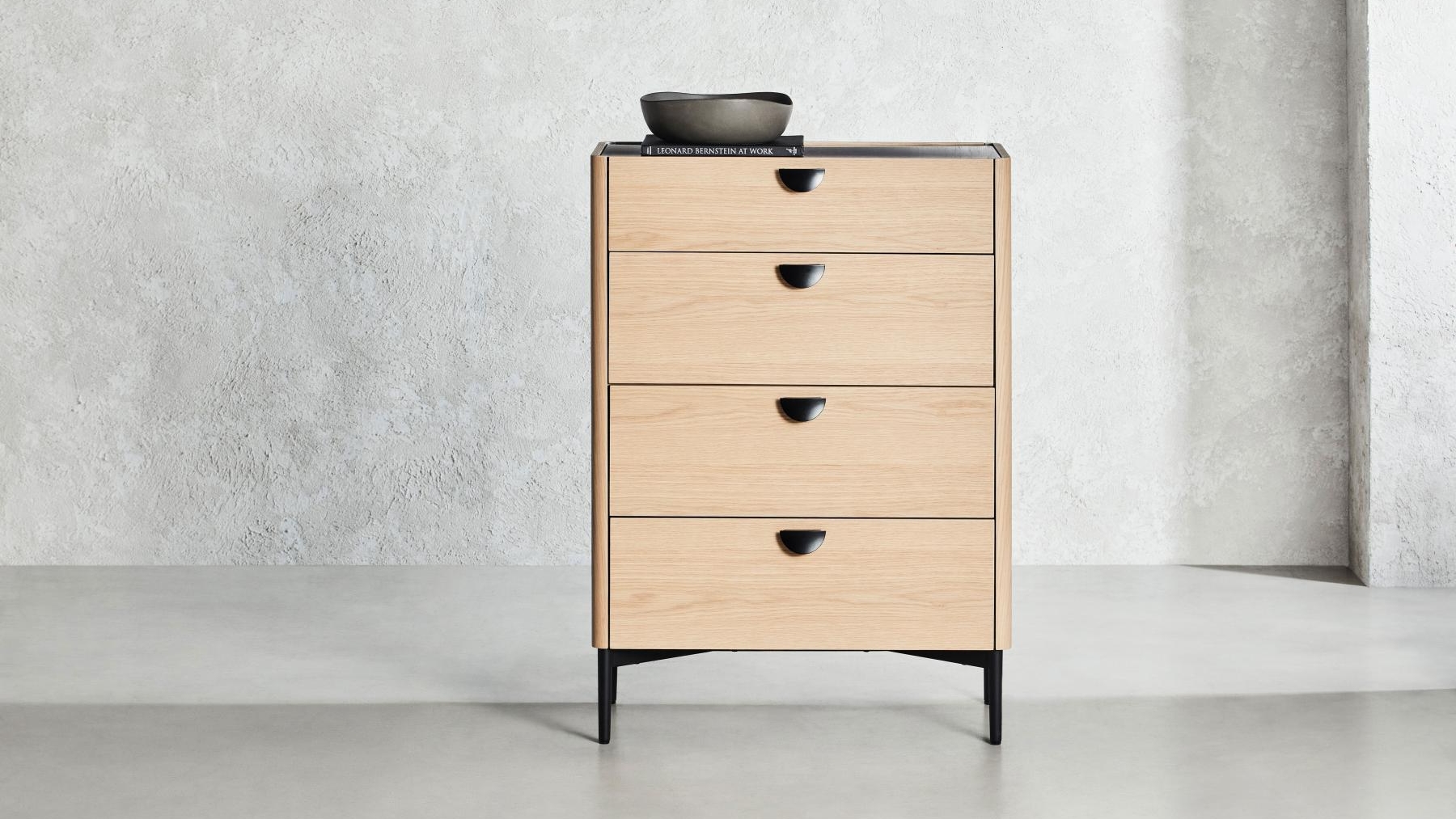 Milan 4-Drawer Tallboy