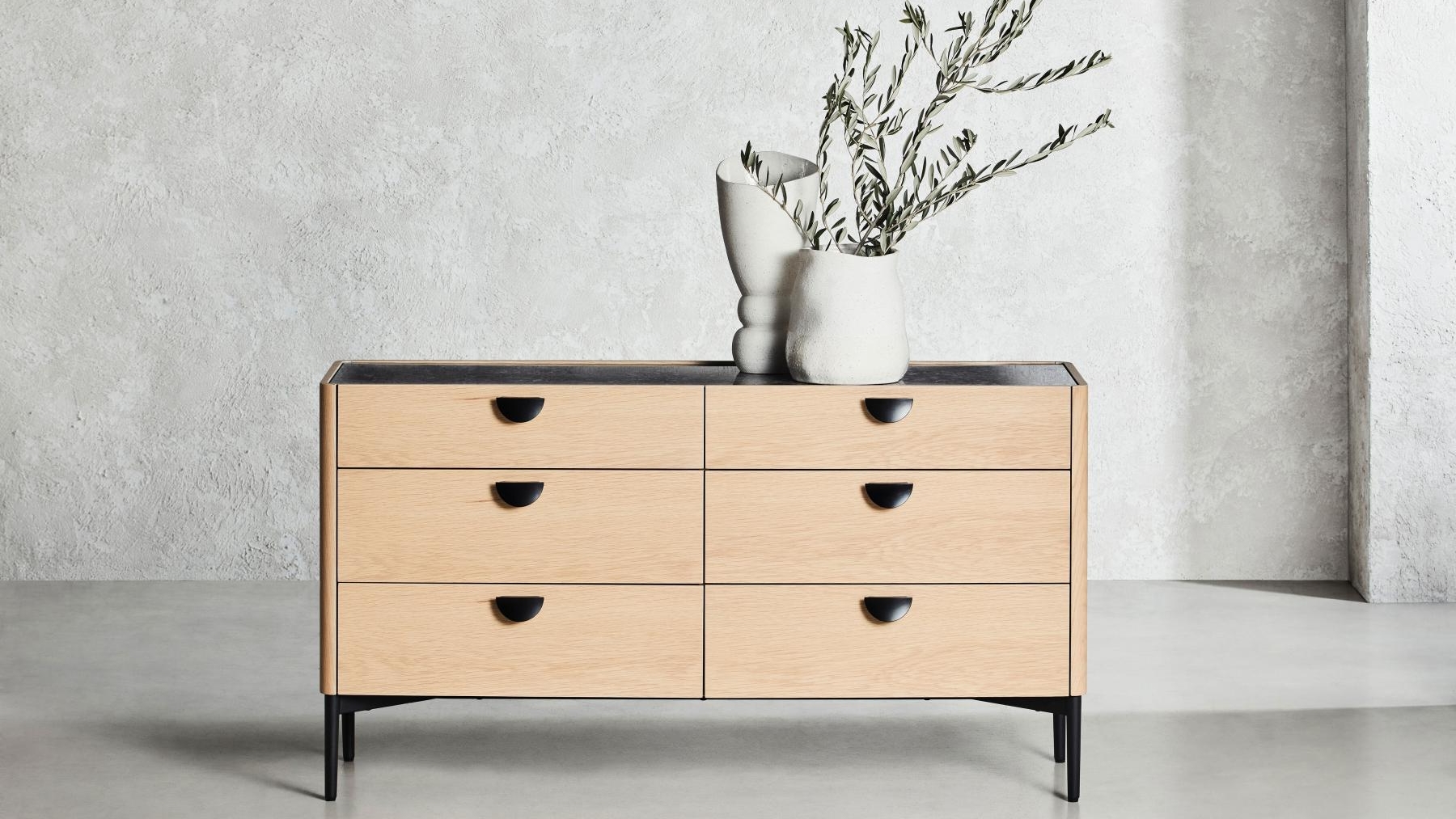Milan 6-Drawer Dresser
