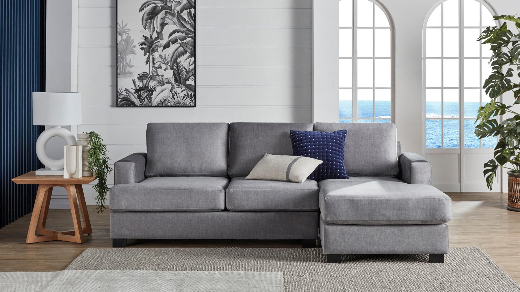 2.5 seater lounge with chaise discount