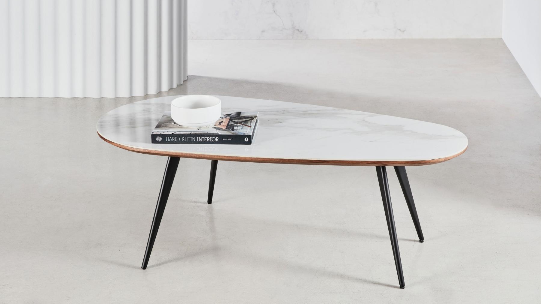 Coco Coffee Table with Ceramic Top Domayne