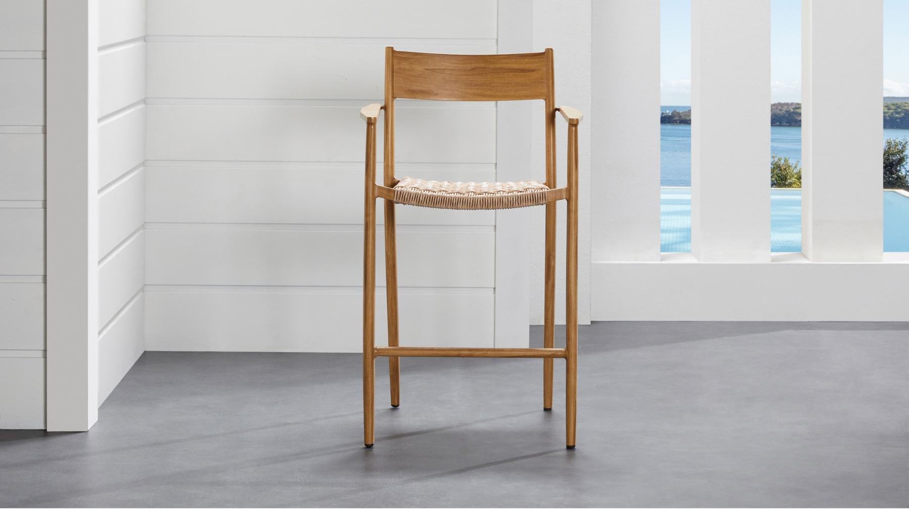 Lima Outdoor Bar Stool Domayne
