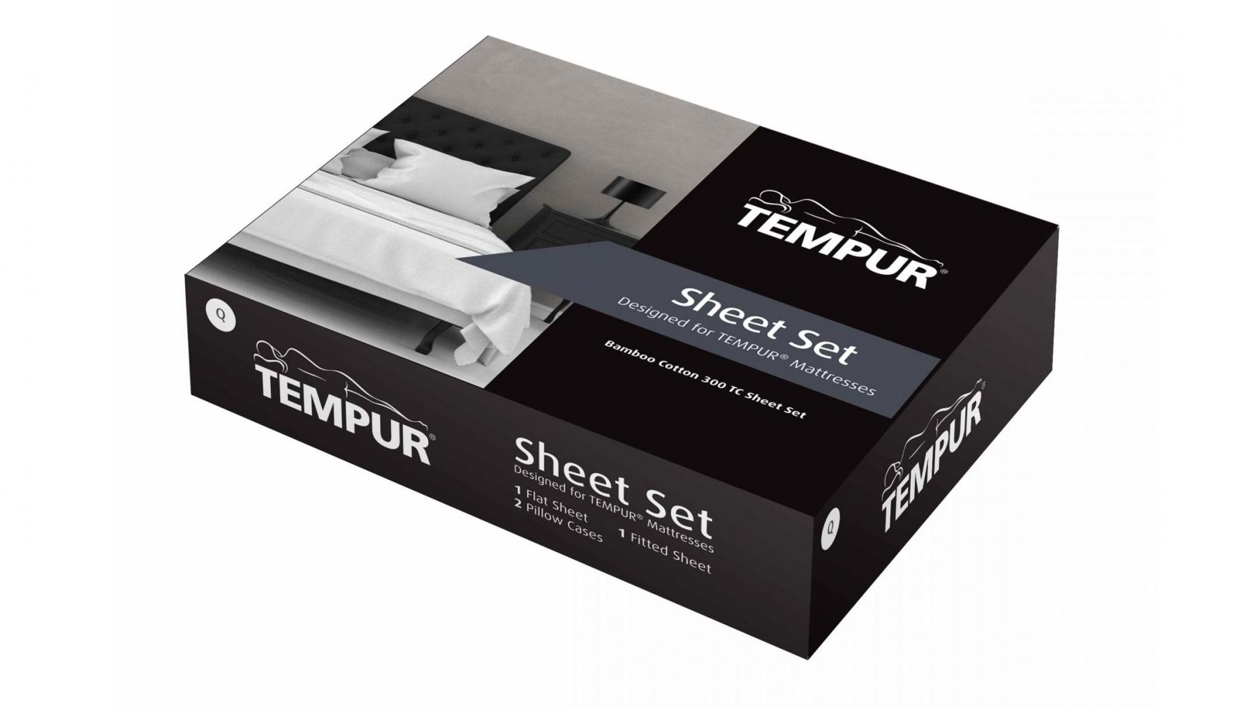 Tempur BambooCotton Sheet Set Domayne