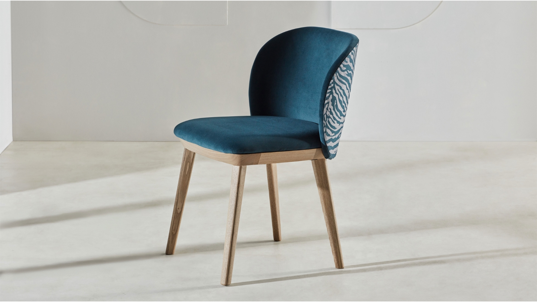 Saxon Dining Chair in Poeme Nasir