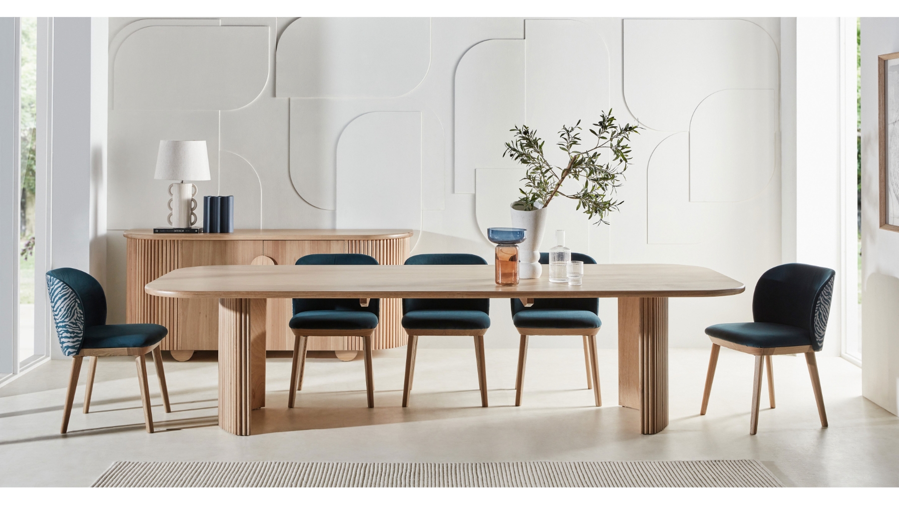 Saxon 300cm Dining Table