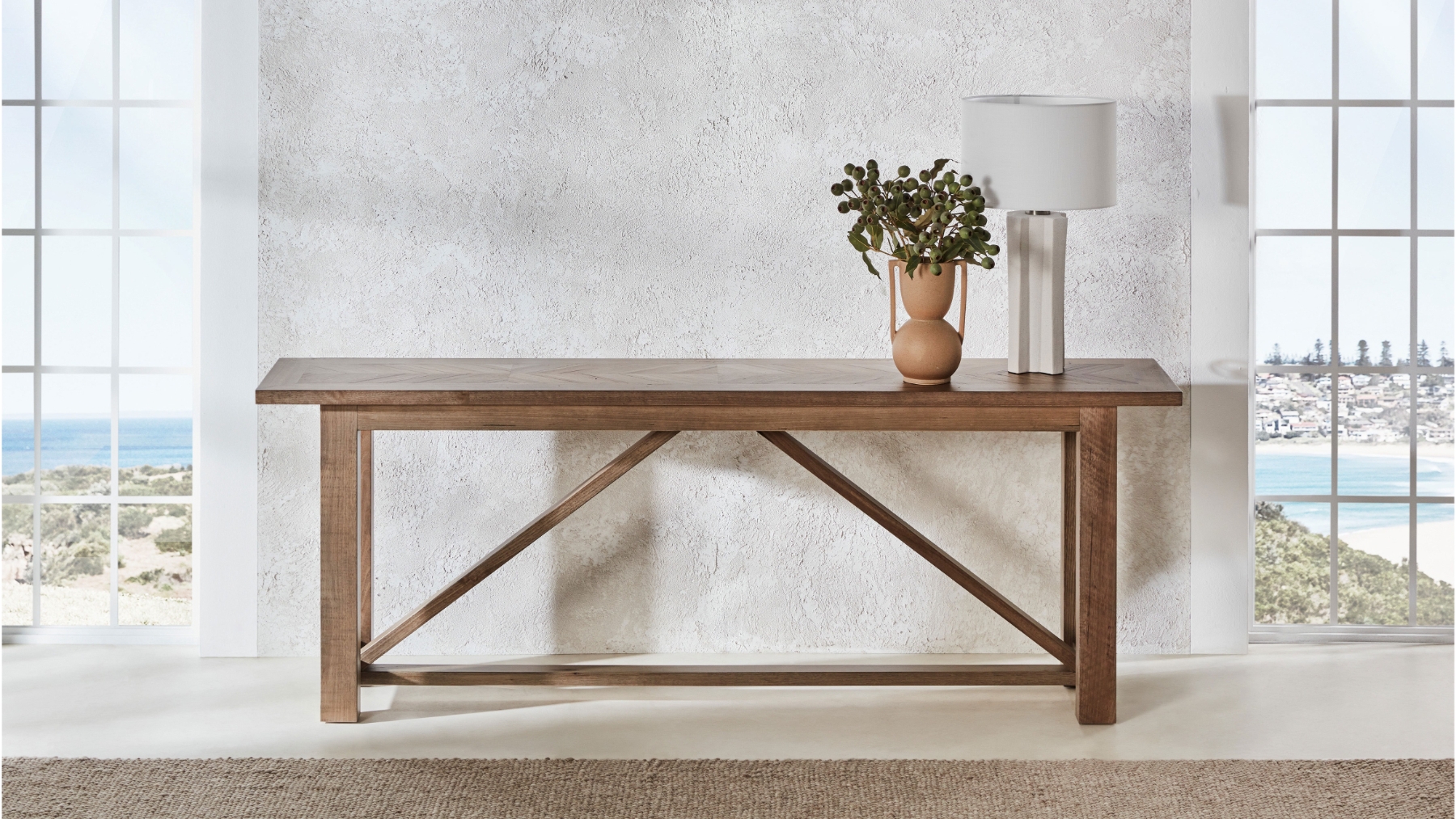 Domayne console store table