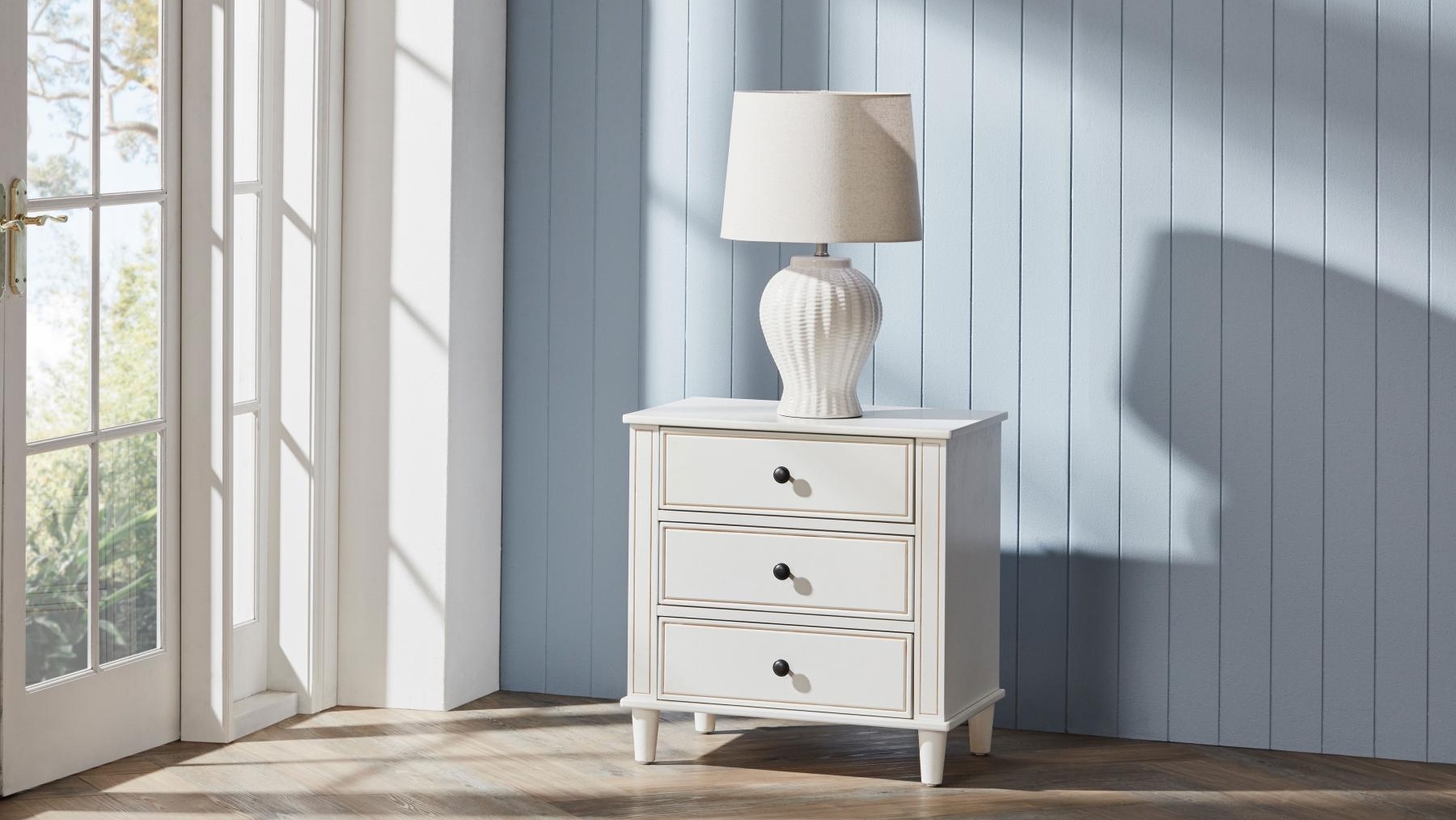 Cassis Bedside Table Domayne