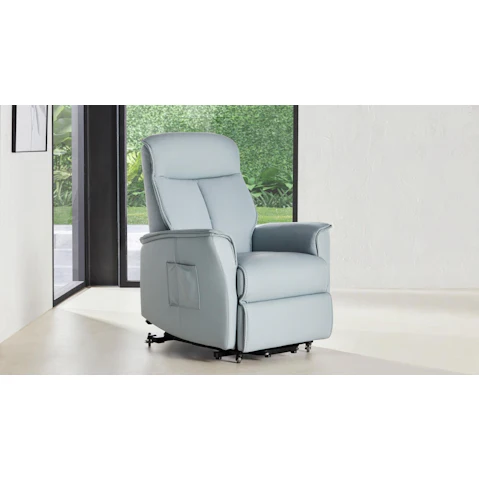 Trento Leather Lift Chair with Dual Electric Motor
