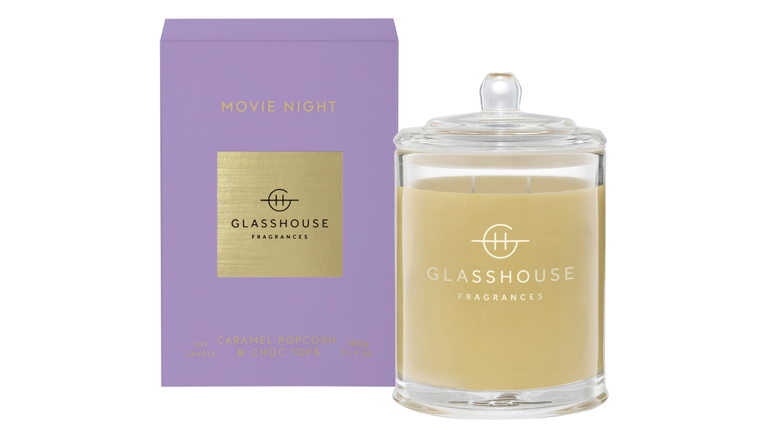 Glasshouse Movie Night 380g Candle