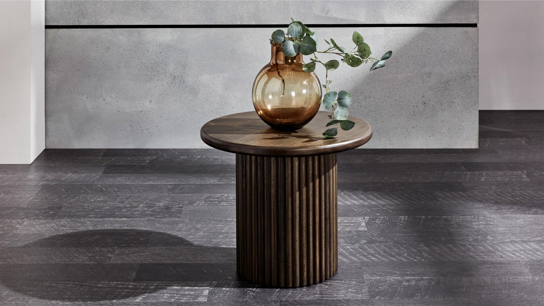 Saxon Lamp Table in Ash