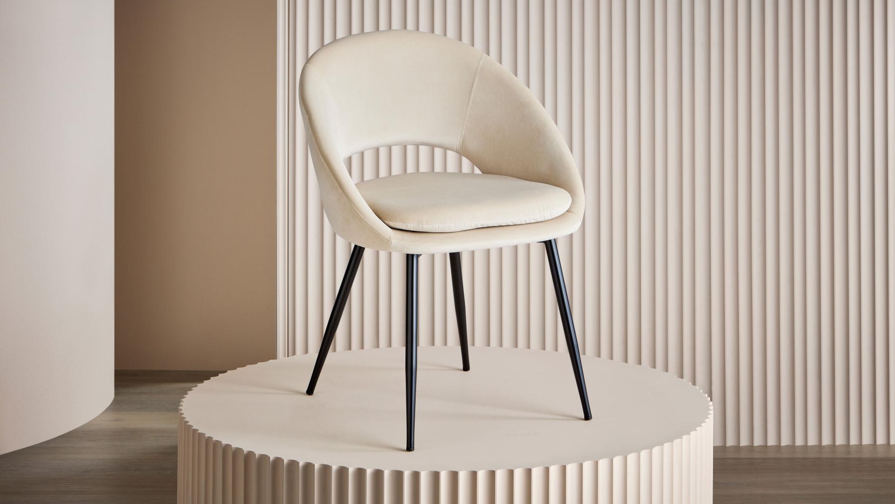 Caleb Dining Chair - Beige