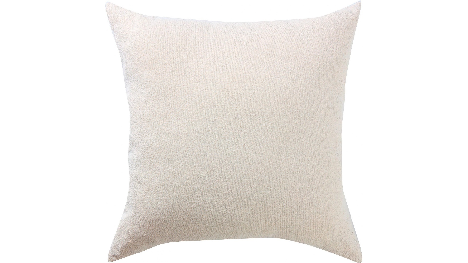 Noosa Boucle Outdoor Square Cushion in Cream