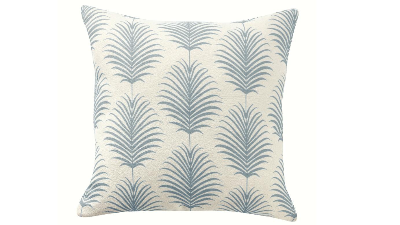 Noosa Lotus Boucle Outdoor Cushion in Cloud